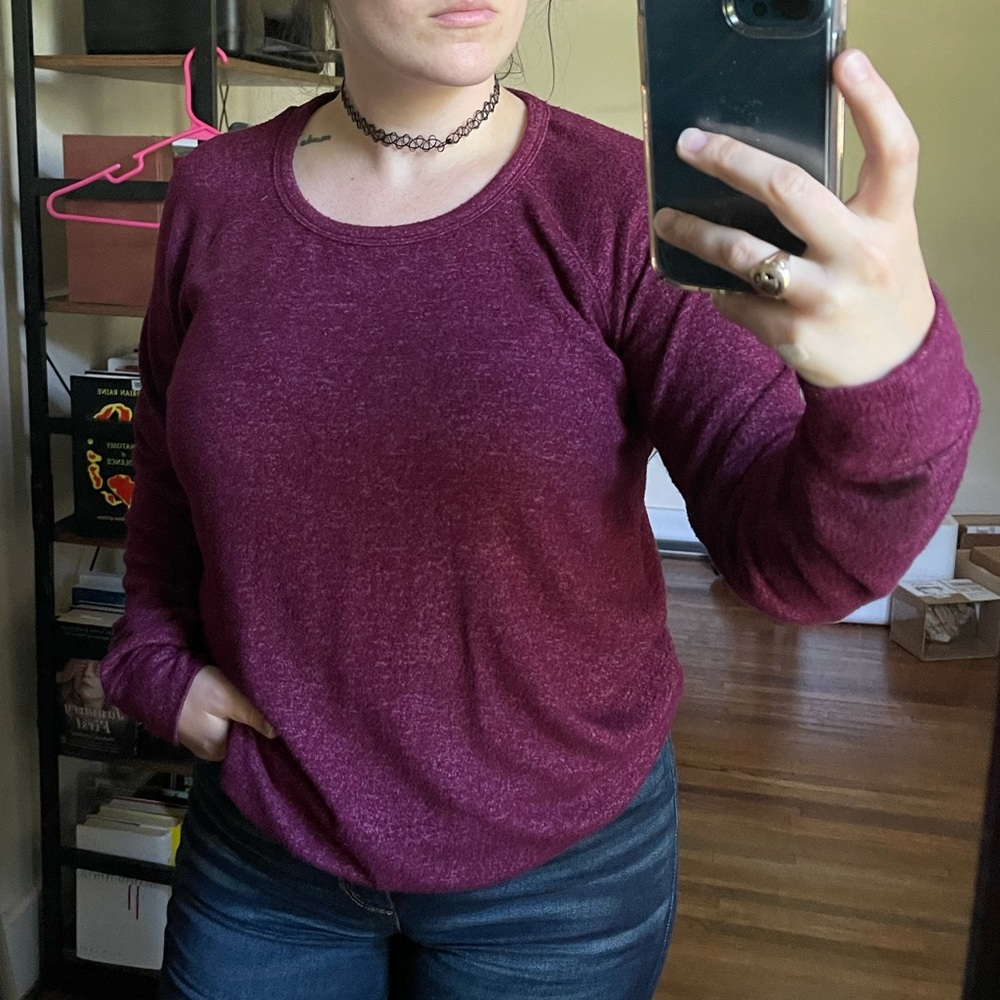 Maroon Sweater